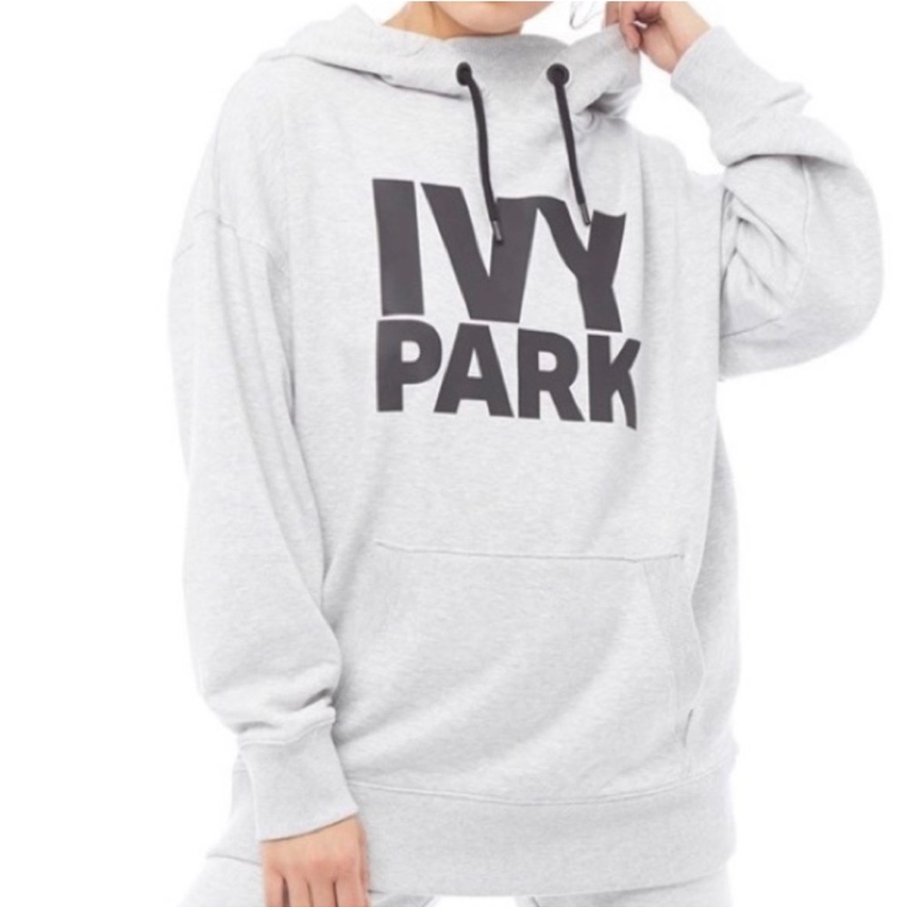 Ivy Park Oversized Hooded Sweatshirt - Sz M - Picture 2 of 6
